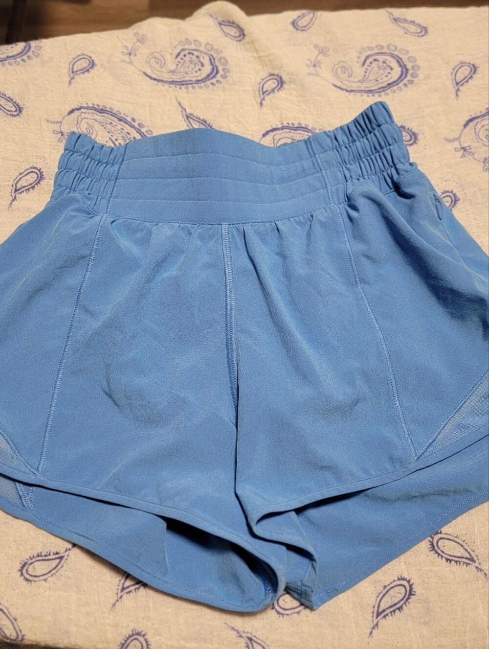 lululemon athletica Light Blue Athletic Shorts